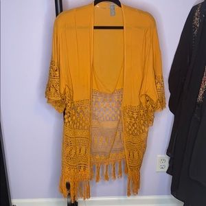 Lace Fringe Cover Up Charlotte Russe